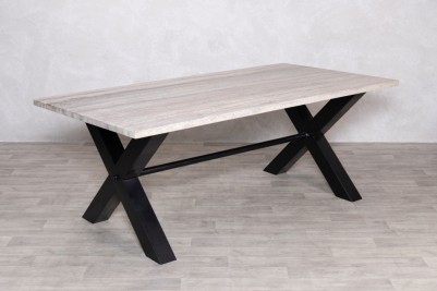 travertine-top-black-sheffield-base-2m-dining-table